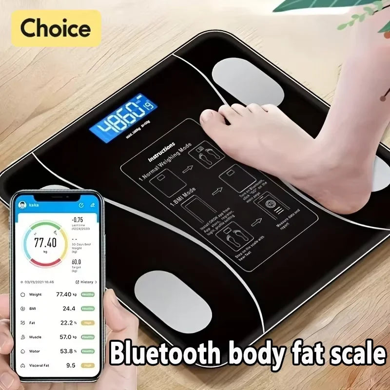 Special electronic scale for body management and fat loss, smart mode, Bluetooth body fat scale, home weight scale, ultra-precis